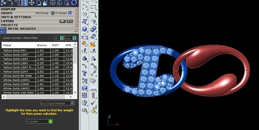 cuban chain 3 3D print model_18