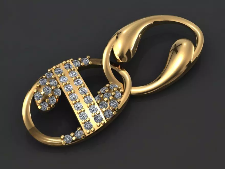 cuban chain 3 3D print model_0