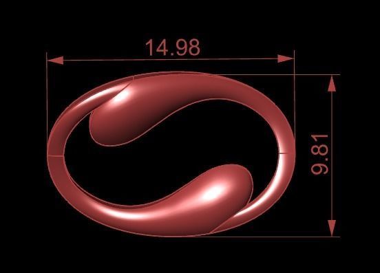 cuban chain 3 3D print model_13