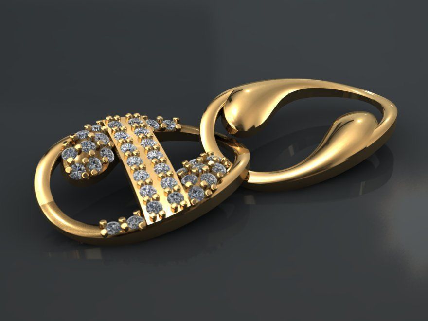 cuban chain 3 3D print model_2