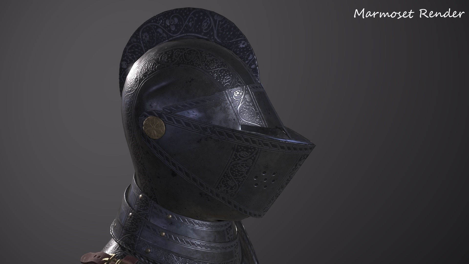 Medieval Knights Collection GAME READY Low-poly 3D model_9