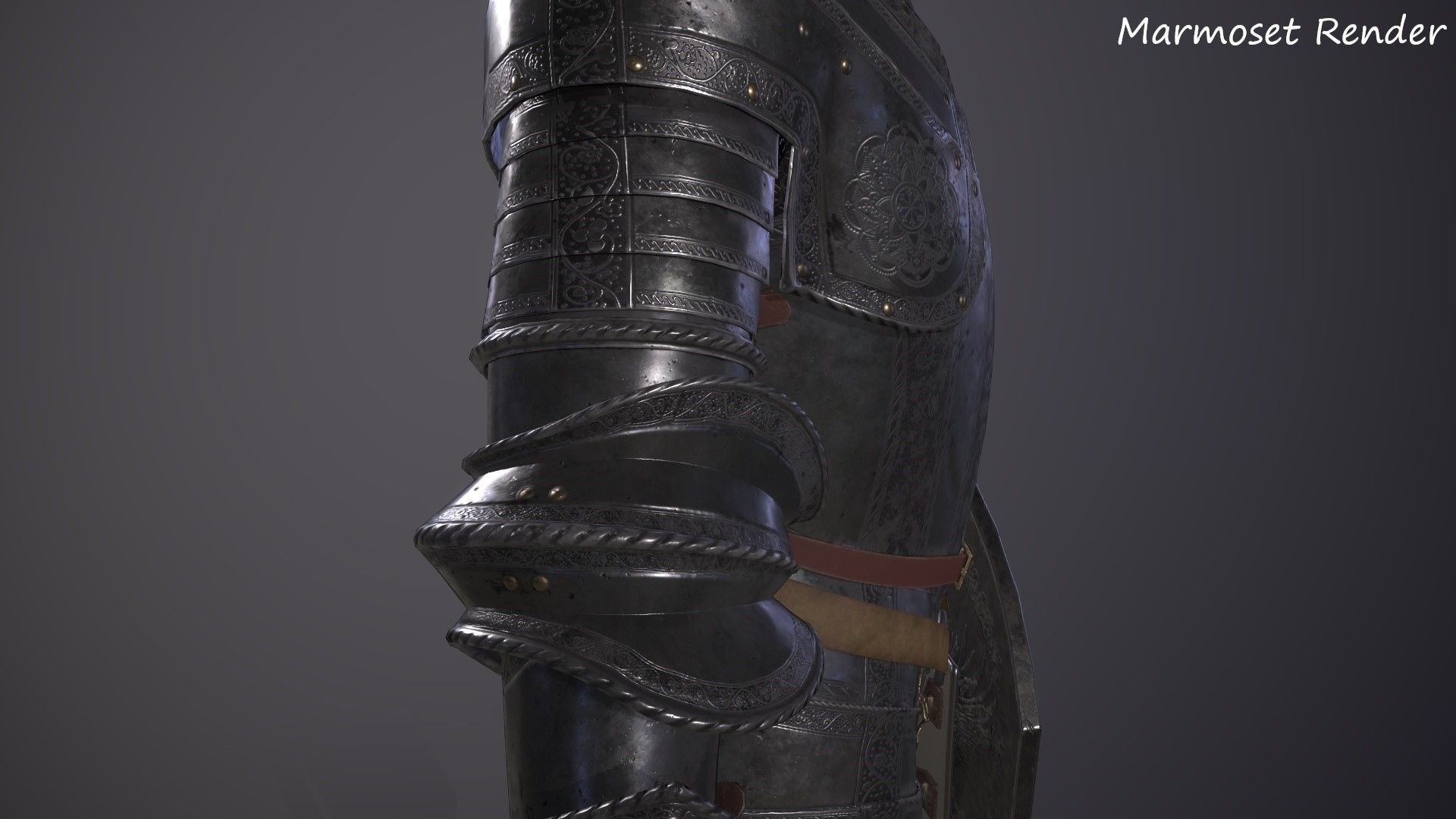 Medieval Knights Collection GAME READY Low-poly 3D model_12