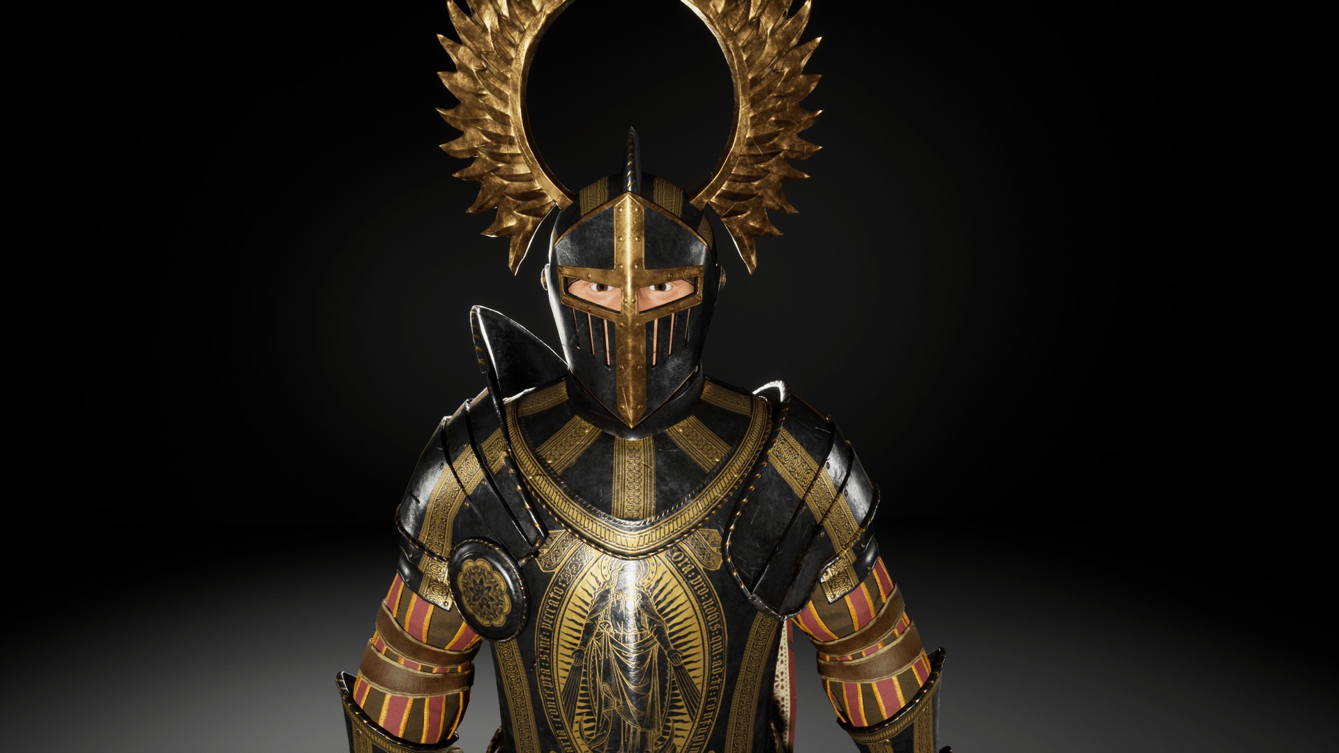 Medieval Knights Collection GAME READY Low-poly 3D model_22