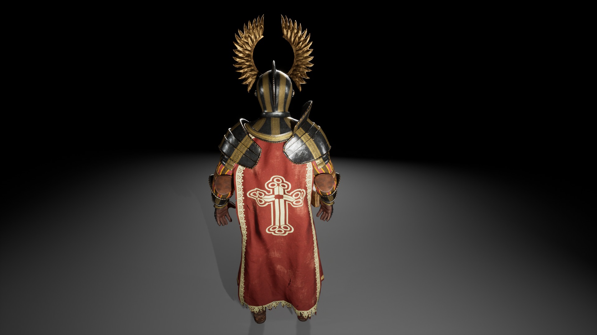 Medieval Knights Collection GAME READY Low-poly 3D model_19