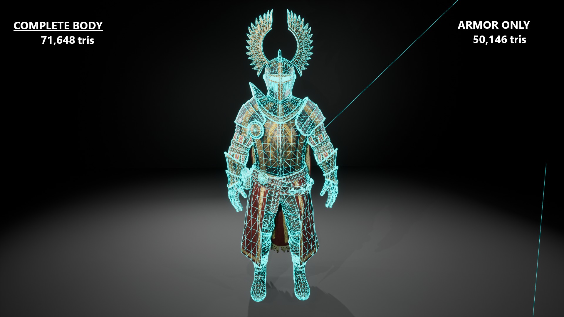 Medieval Knights Collection GAME READY Low-poly 3D model_18