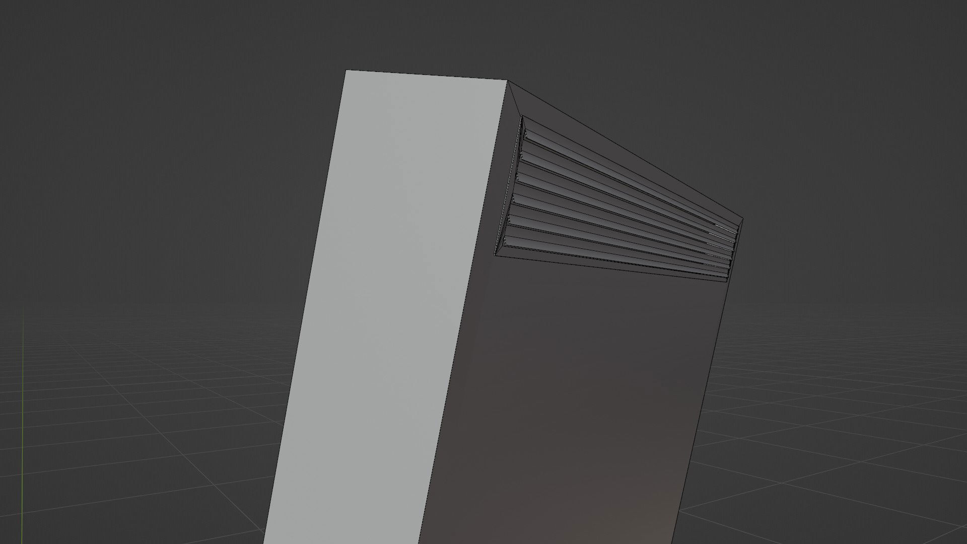 Digital Information Display Board 3D Model Low-poly 3D model_18