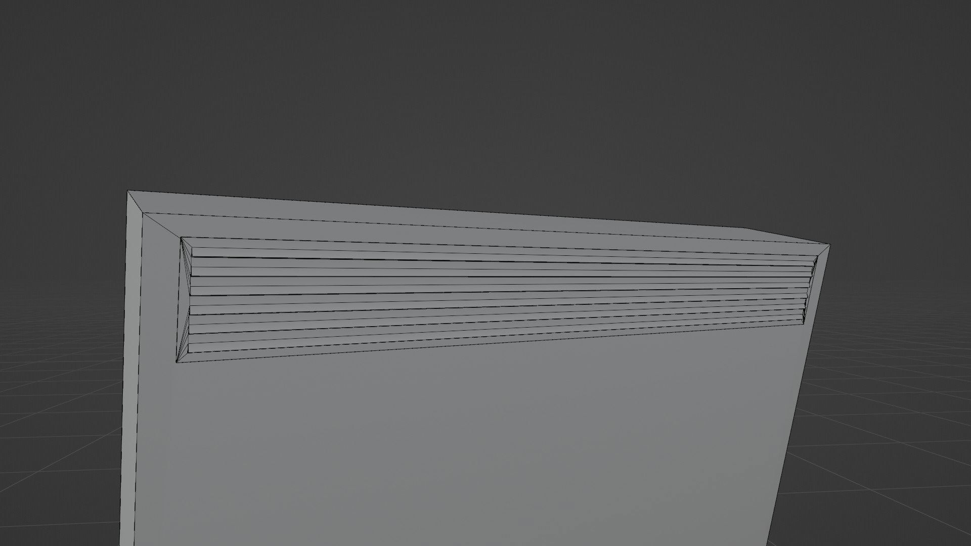 Digital Information Display Board 3D Model Low-poly 3D model_17