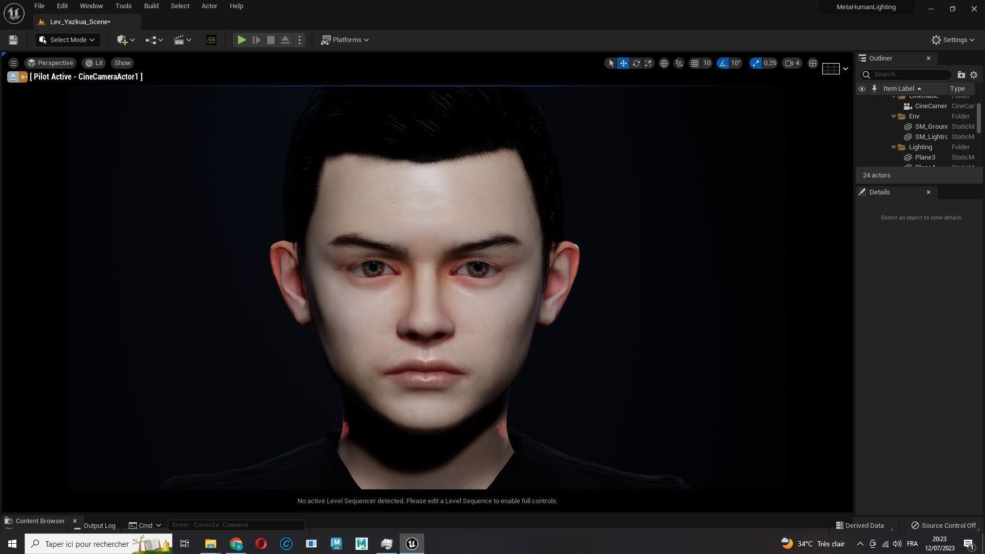 Adam-Realistic Boy Low-poly 3D model_20