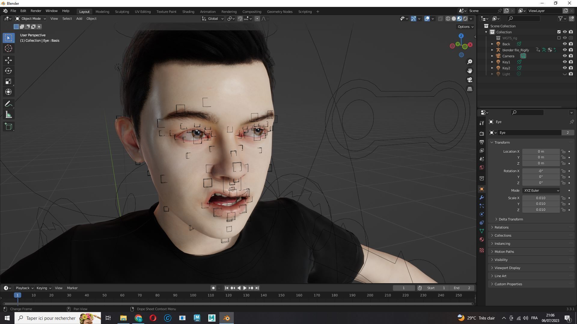  Adam-Realistic Boy Low-poly 3D model_15