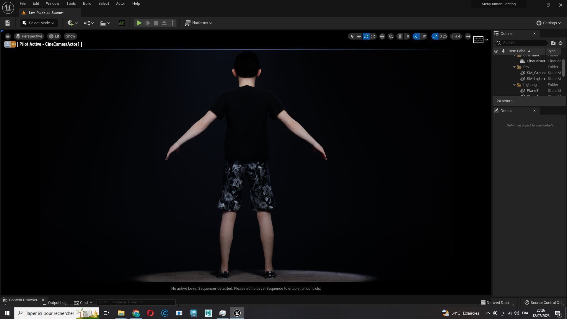  Adam-Realistic Boy Low-poly 3D model_23
