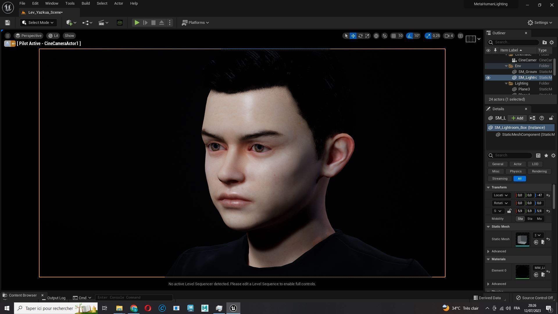  Adam-Realistic Boy Low-poly 3D model_21