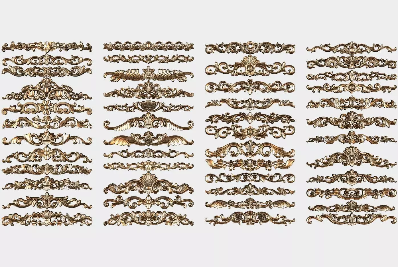 48 Carved decor for cnc 3D model_0