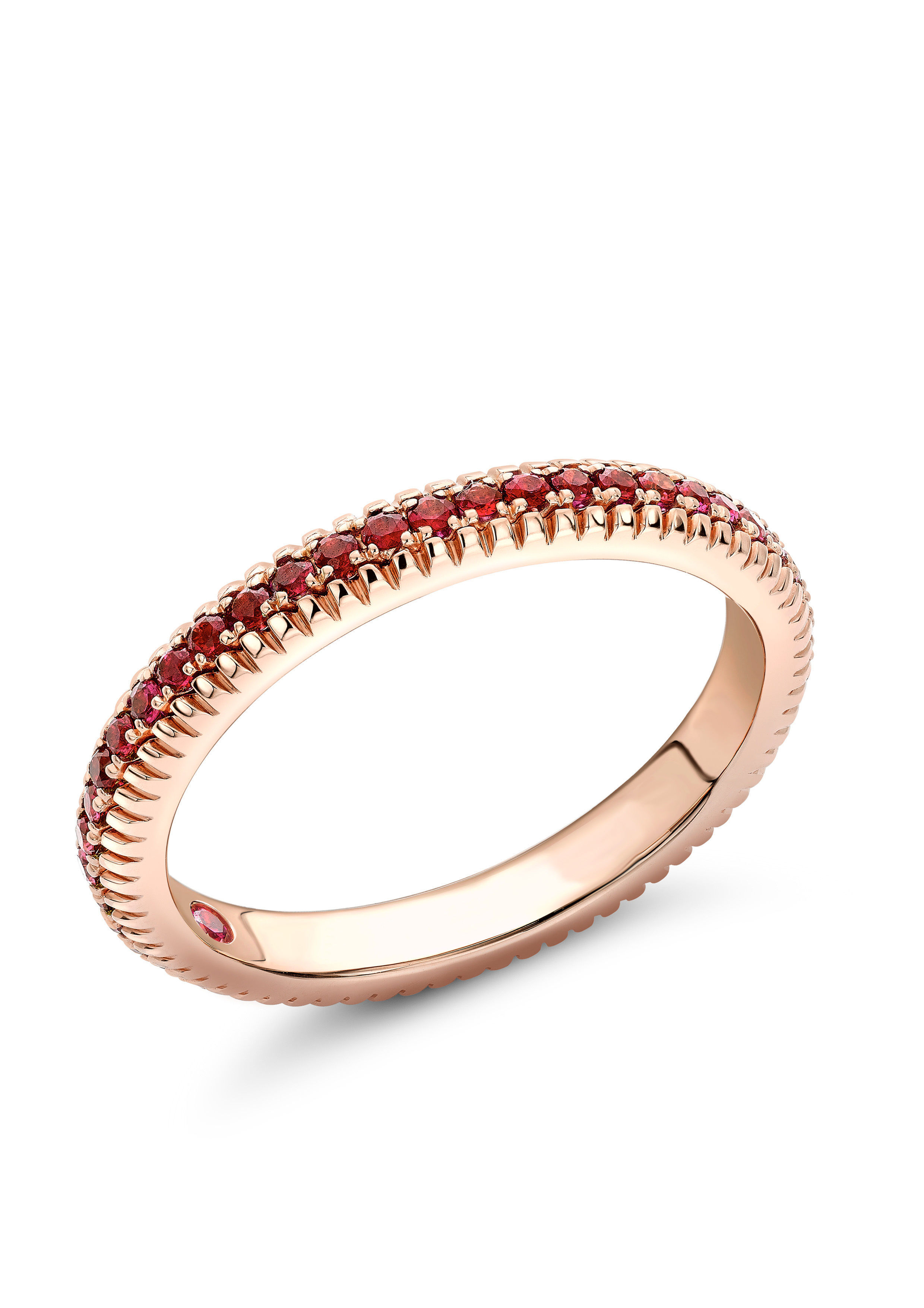 Rainbow eternity ring 3D print model_4