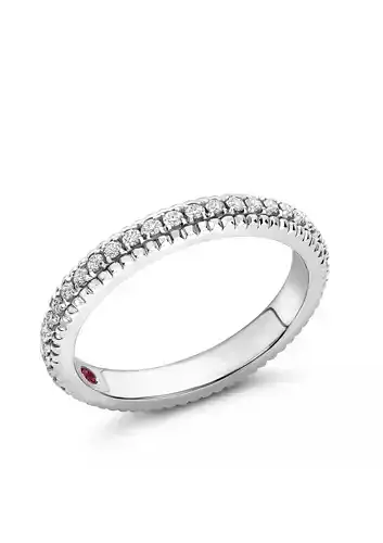 Rainbow eternity ring