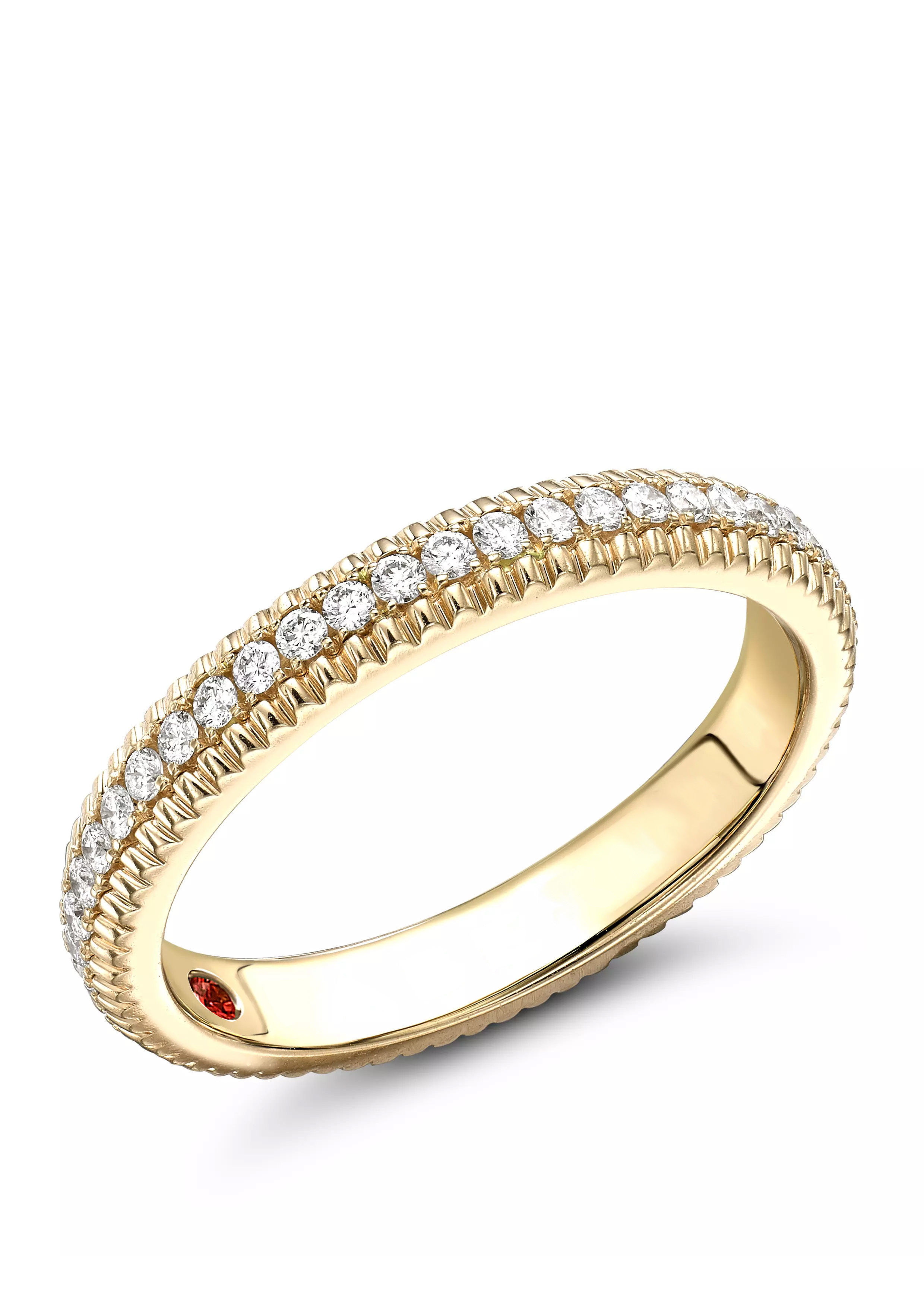 Rainbow eternity ring 3D print model_1