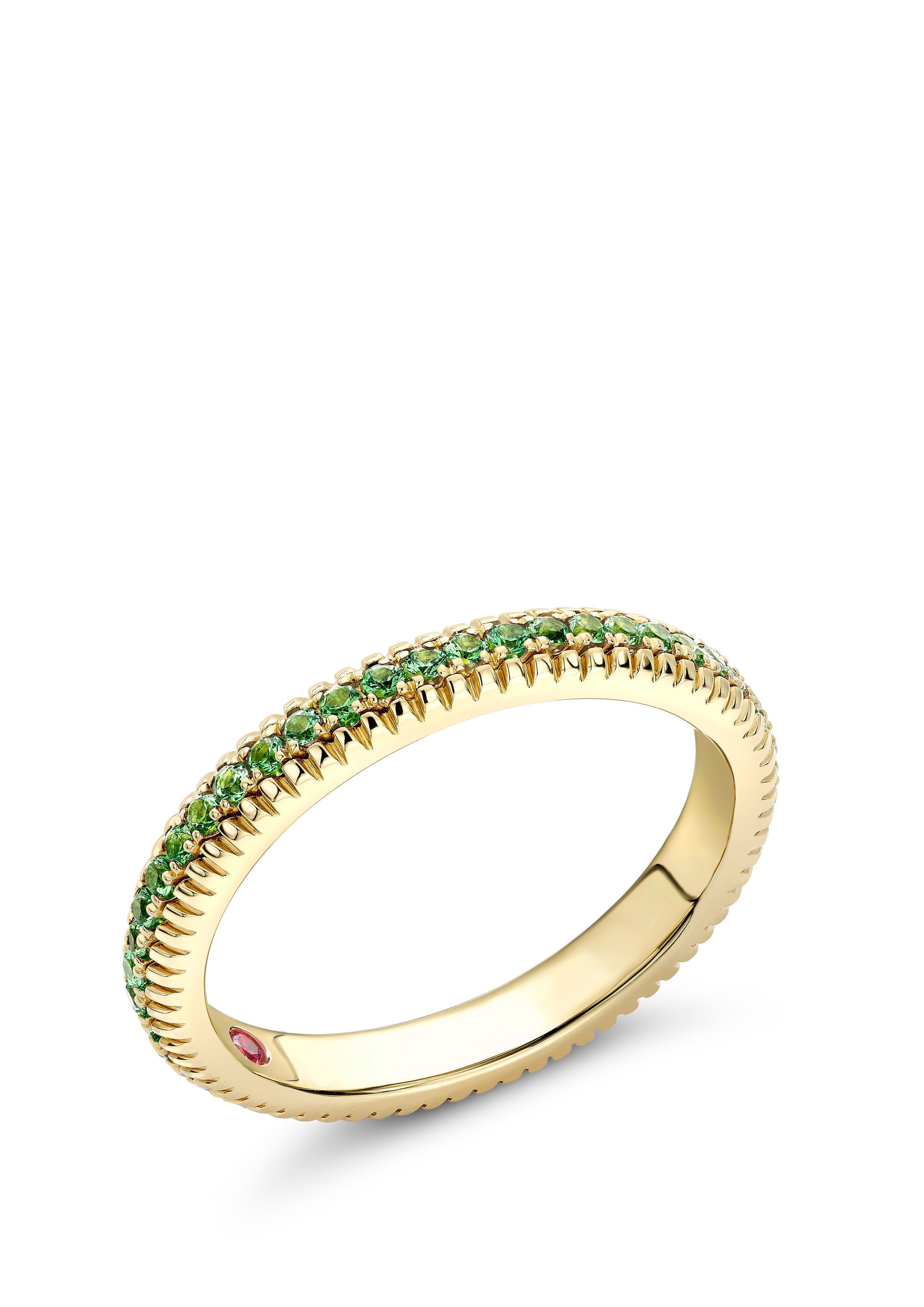 Rainbow eternity ring 3D print model_8