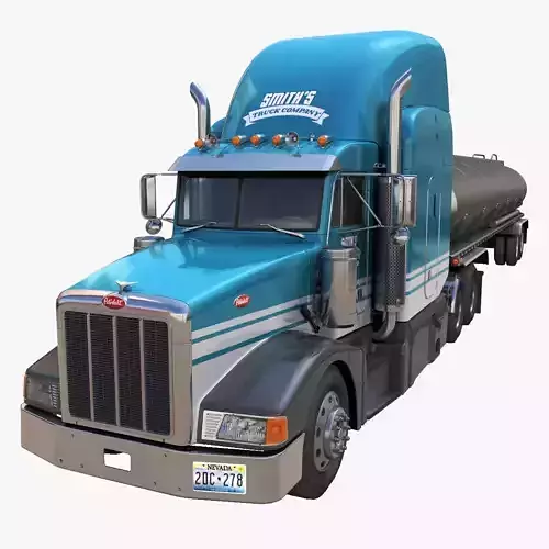 Peterbilt 377 tanker truck