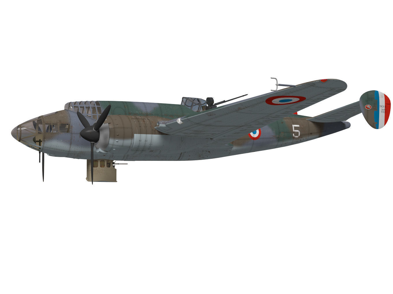 Liore et Olivier  LeO451 3D model_2