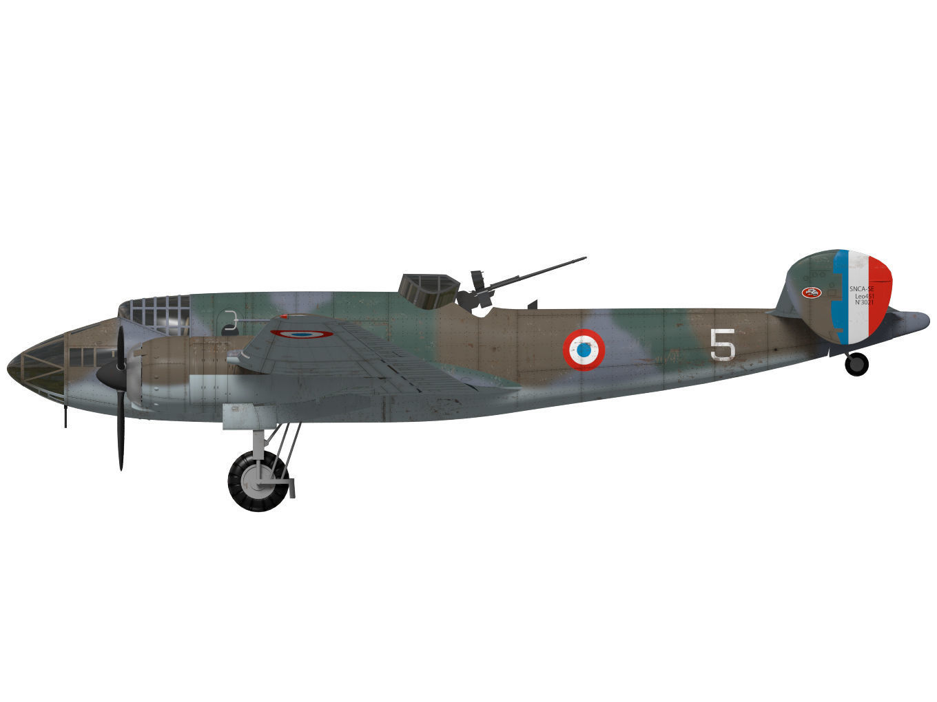 Liore et Olivier  LeO451 3D model_10