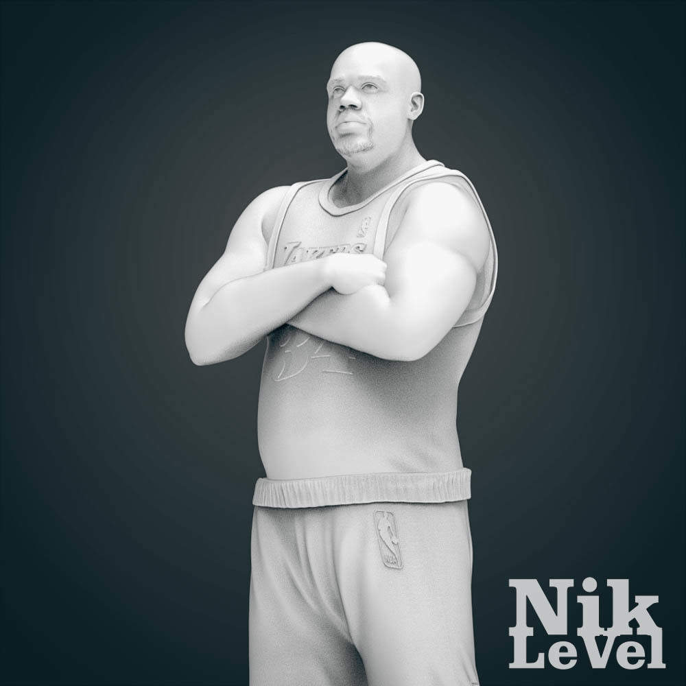 Shaquille O Neal 3D Printable 2 3D print model_21