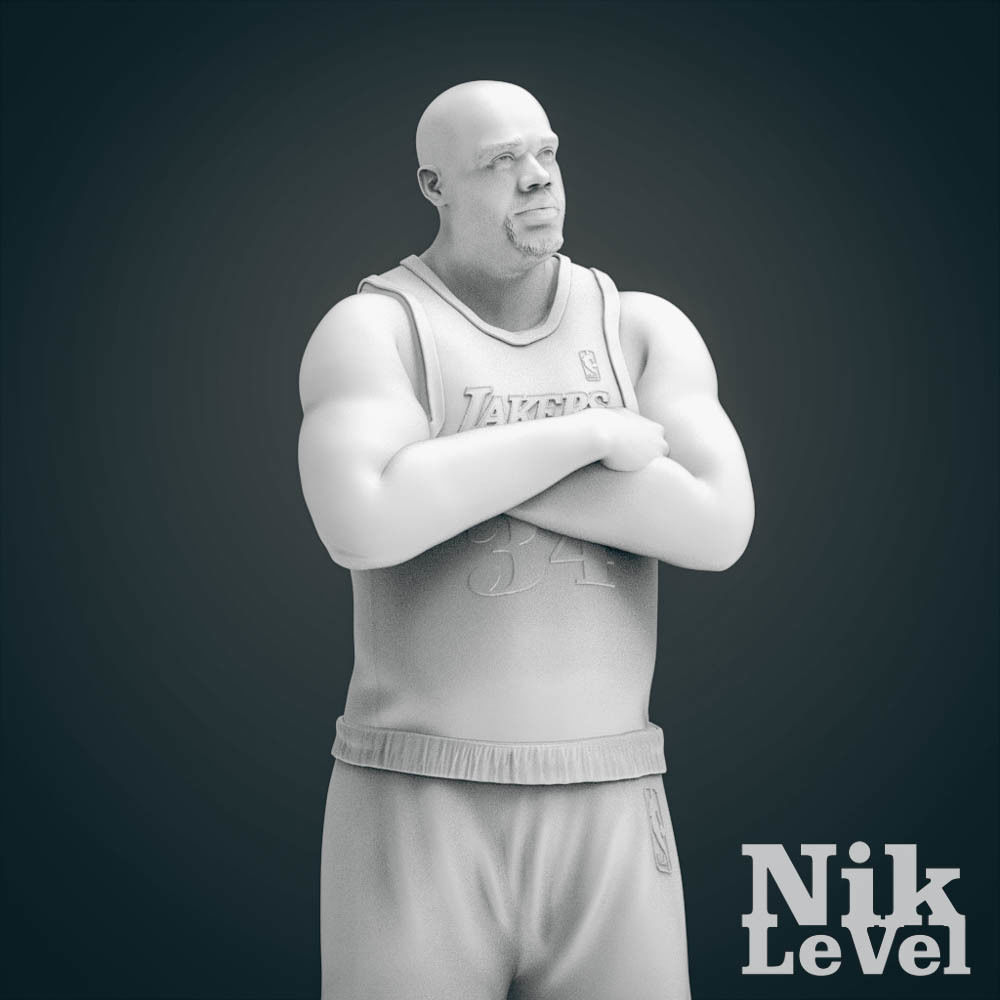 Shaquille O Neal 3D Printable 2 3D print model_20