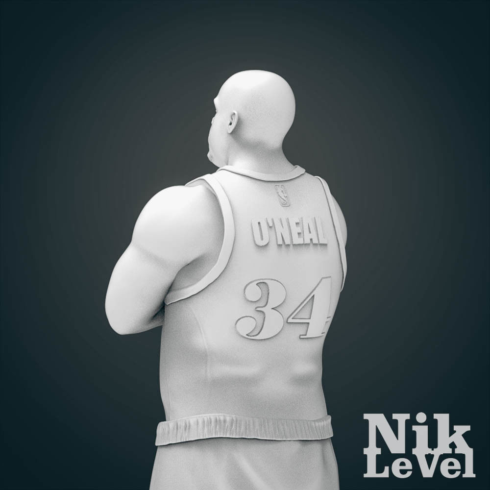Shaquille O Neal 3D Printable 2 3D print model_22