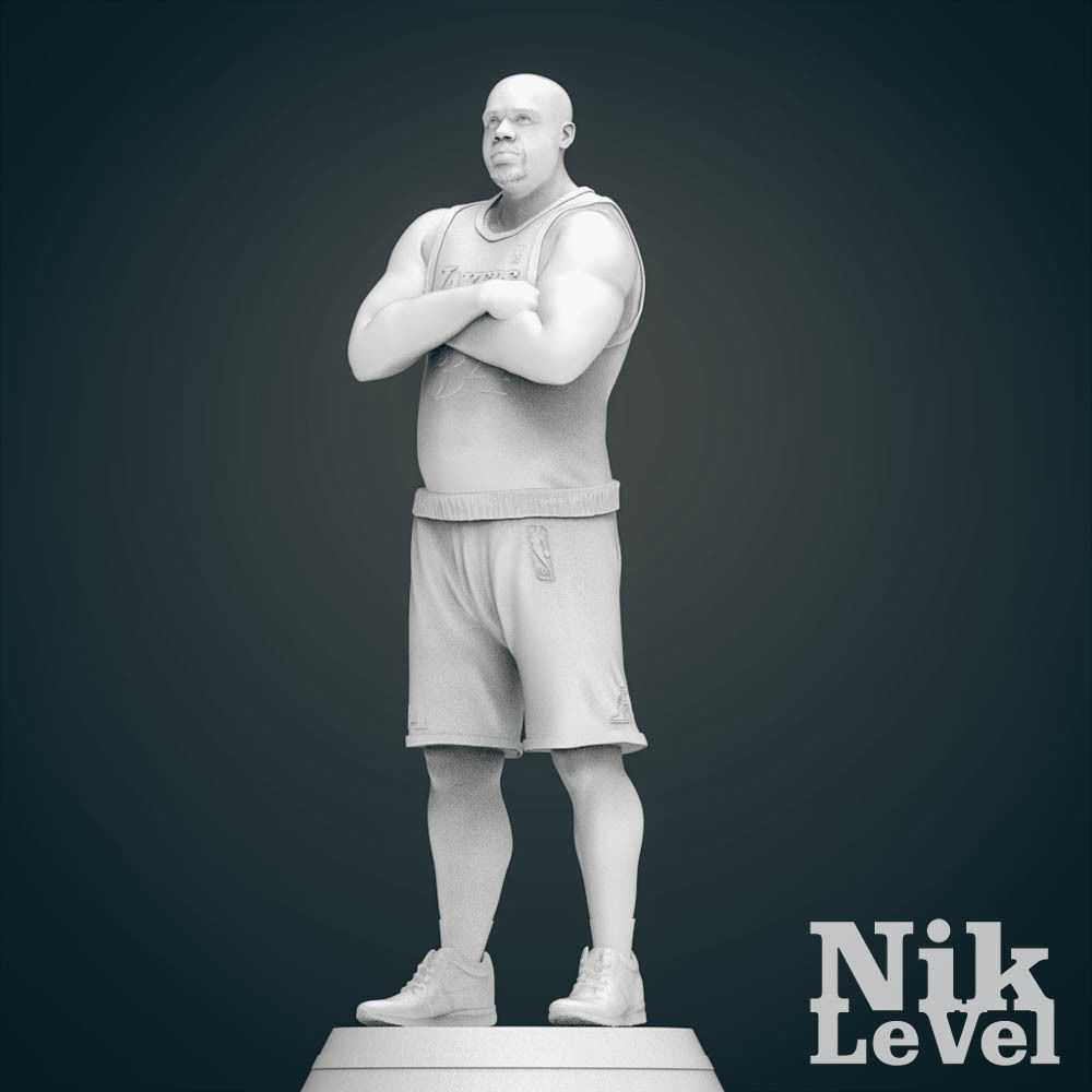 Shaquille O Neal 3D Printable 2 3D print model_15