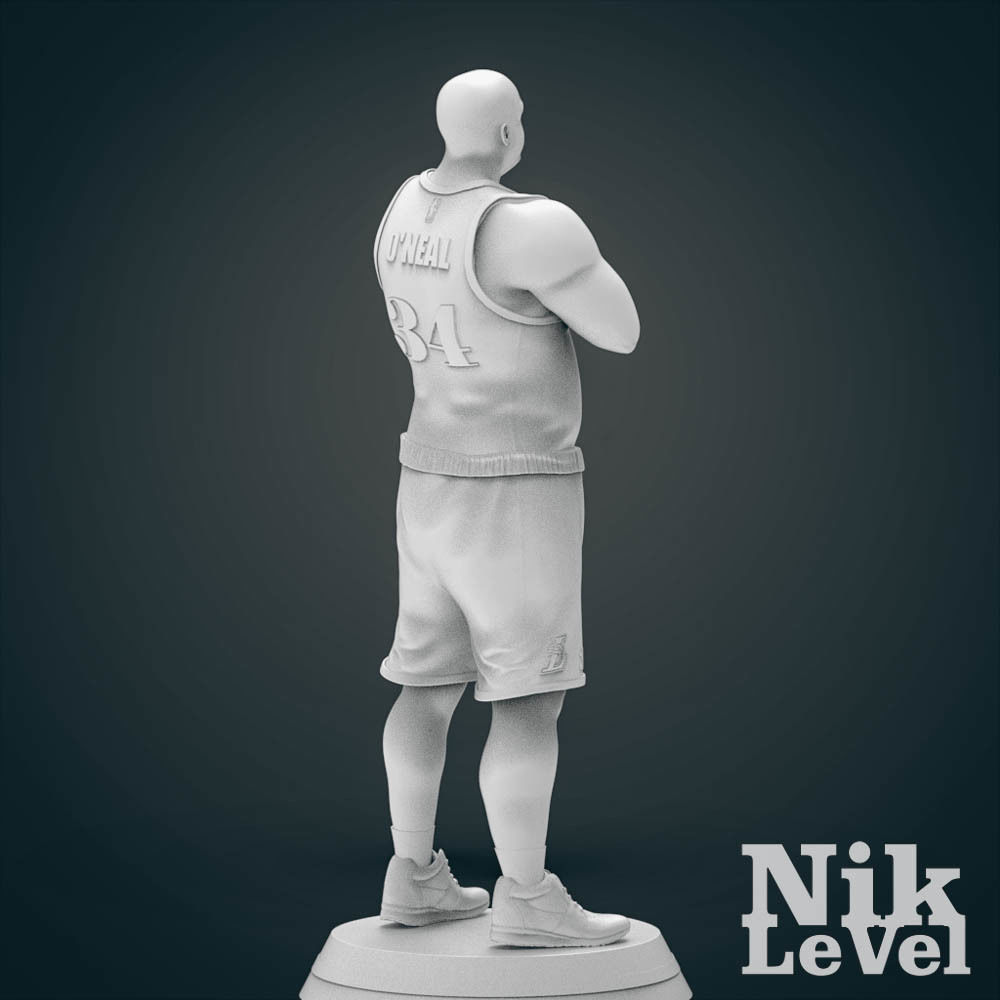 Shaquille O Neal 3D Printable 2 3D print model_17