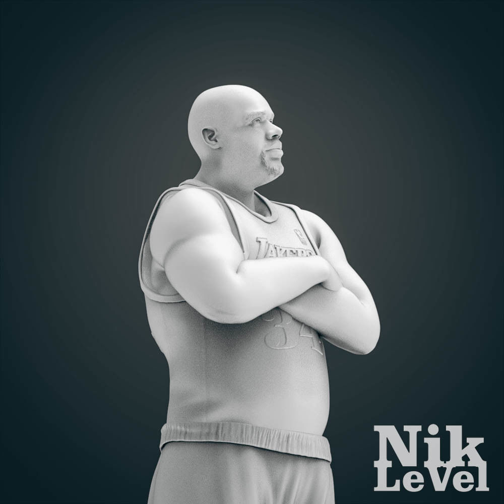 Shaquille O Neal 3D Printable 2 3D print model_23