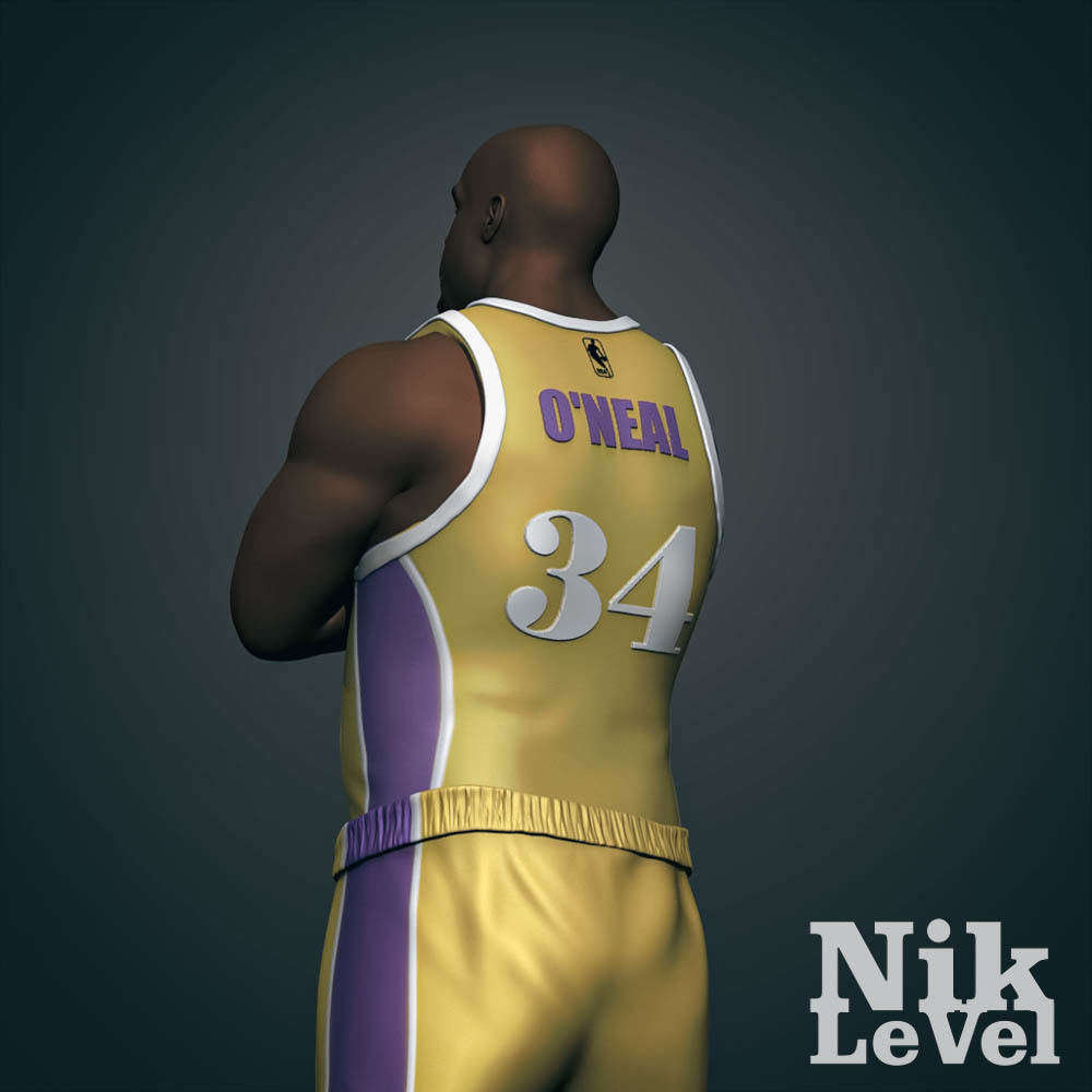 Shaquille O Neal 3D Printable 2 3D print model_13