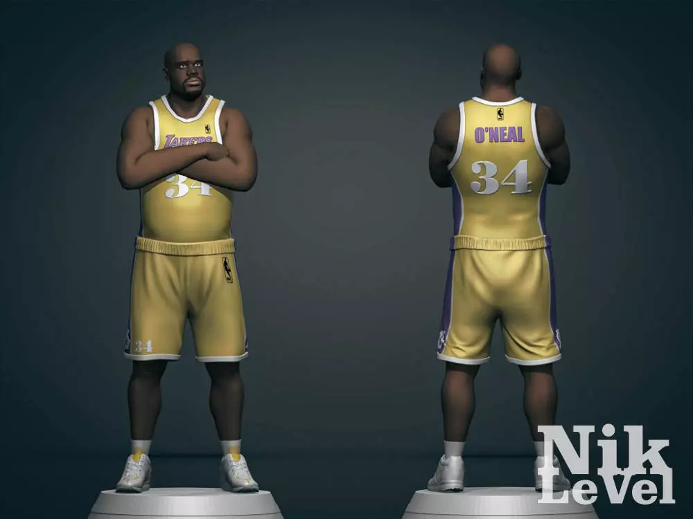 Shaquille O Neal 3D Printable 2 3D print model_0