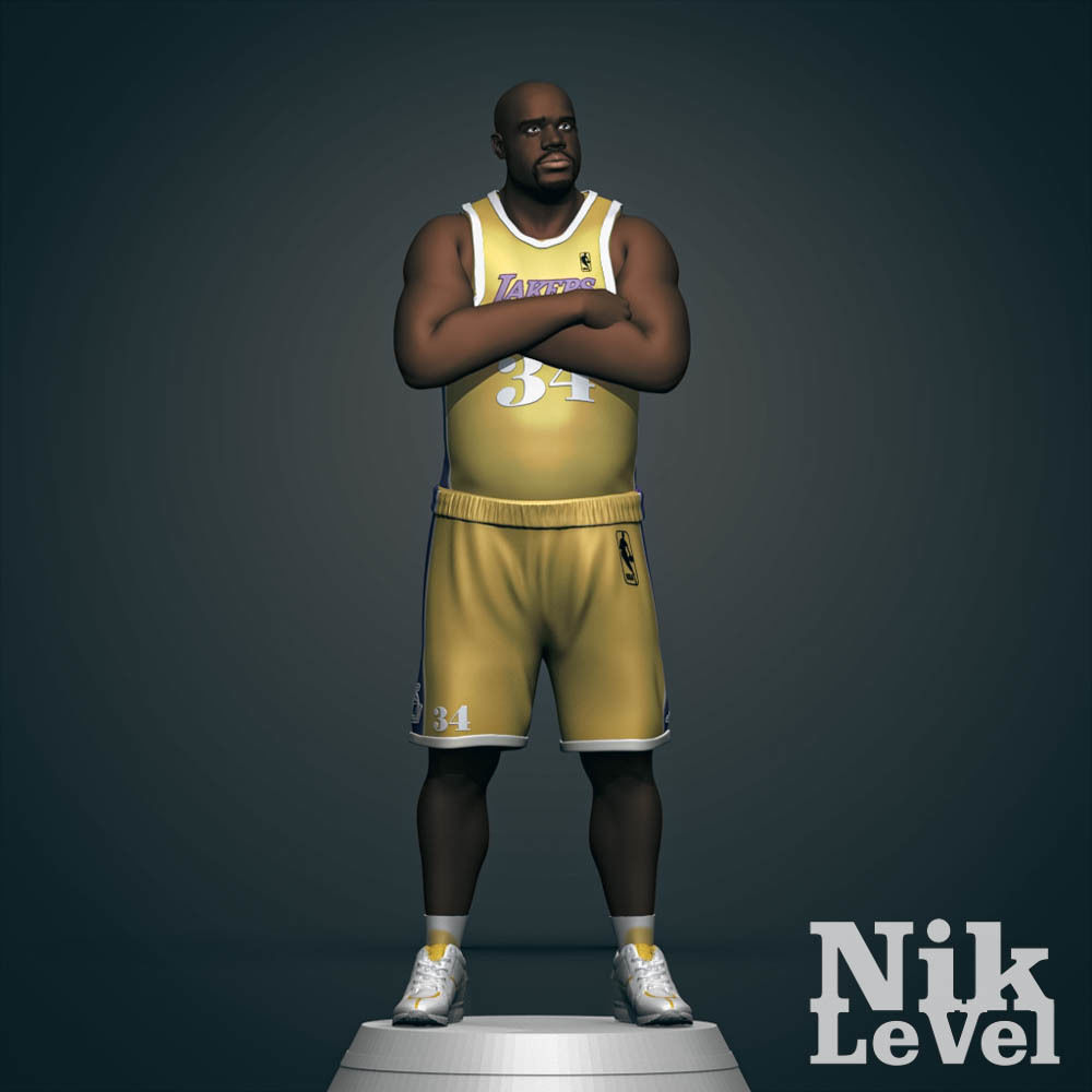 Shaquille O Neal 3D Printable 2 3D print model_1