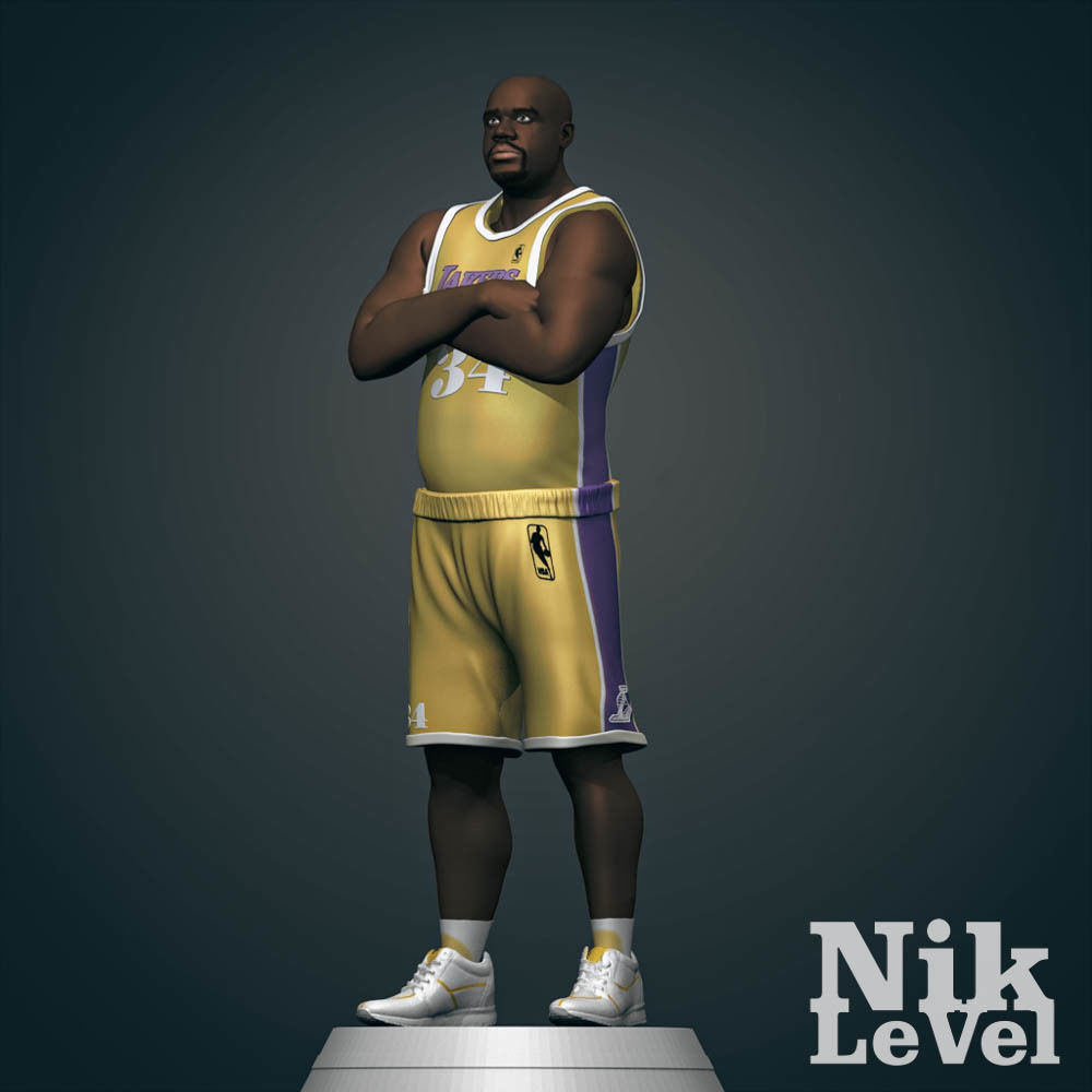 Shaquille O Neal 3D Printable 2 3D print model_3