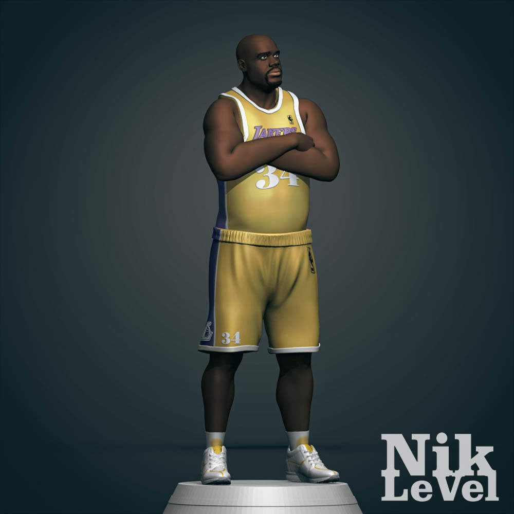 Shaquille O Neal 3D Printable 2 3D print model_7