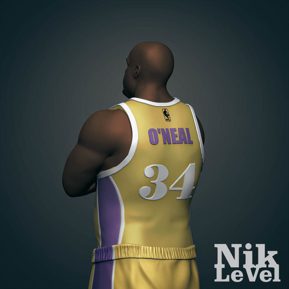 Shaquille O Neal 3D Printable 2 3D print model_10