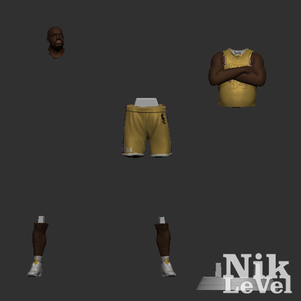 Shaquille O Neal 3D Printable 2 3D print model_2