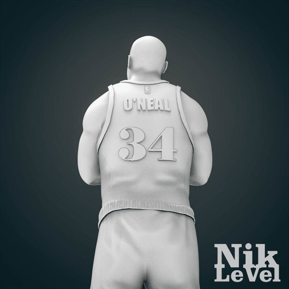 Shaquille O Neal 3D Printable 2 3D print model_24