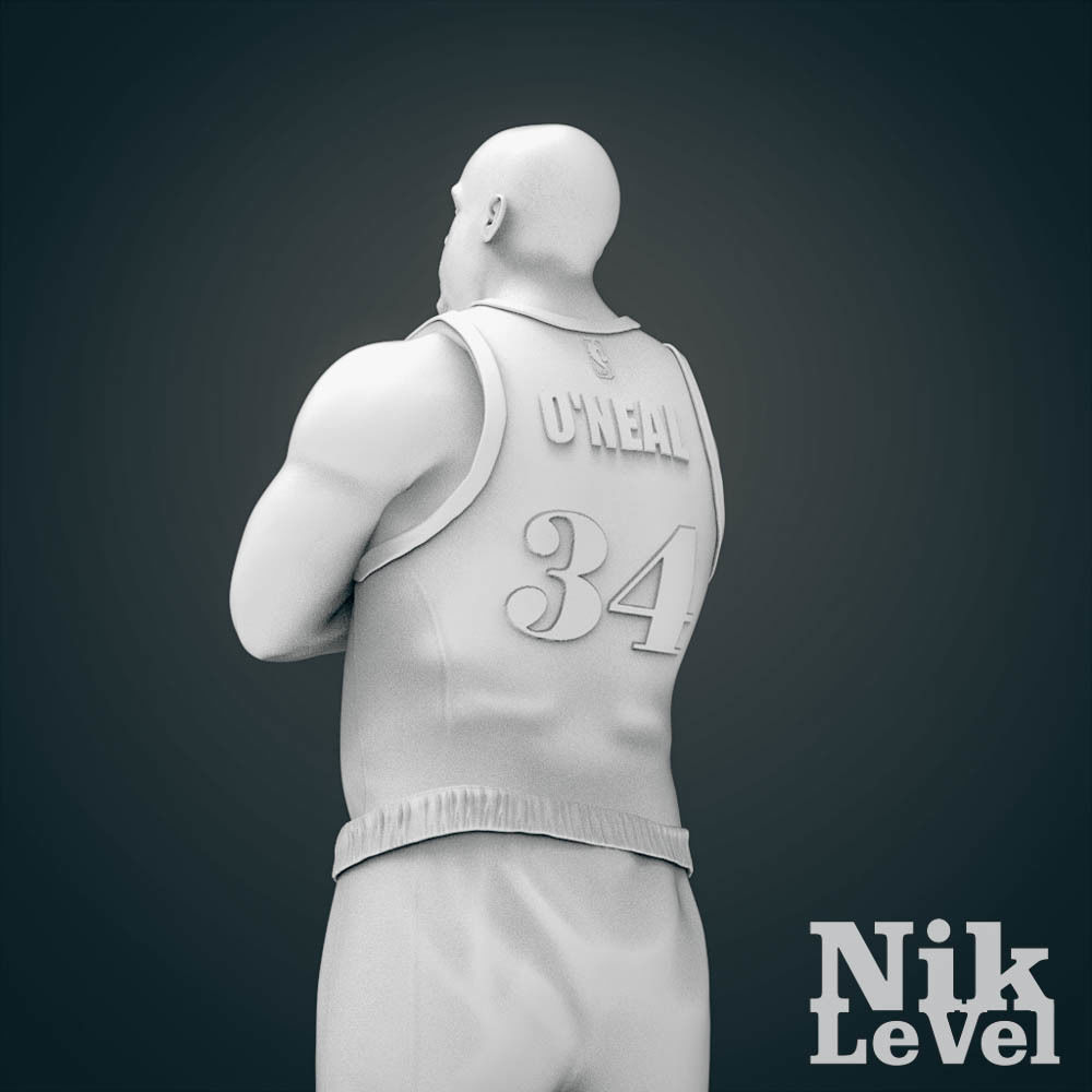 Shaquille O Neal 3D Printable 2 3D print model_25