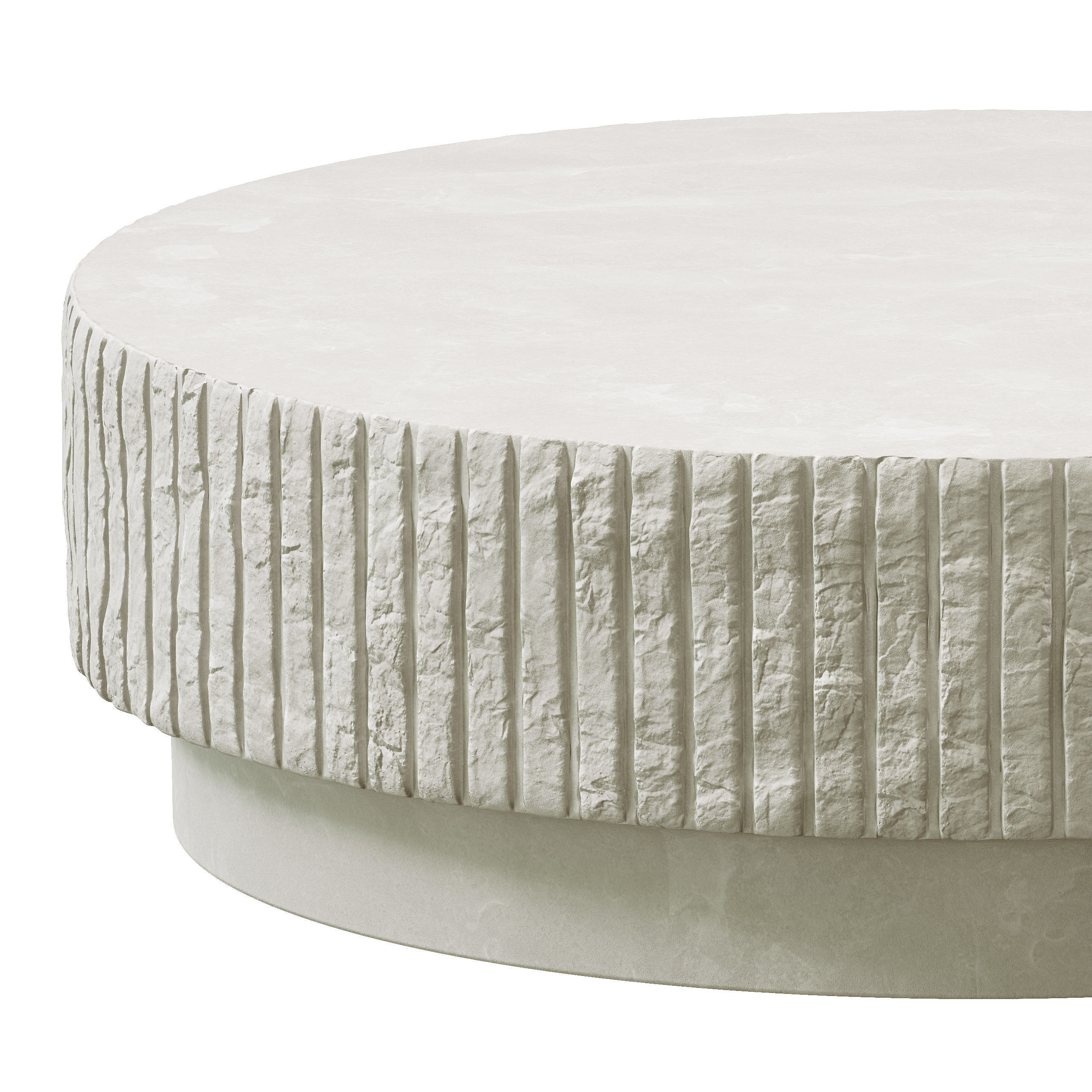 Hume Stone Coffee Table by David Shaw 3D model_3