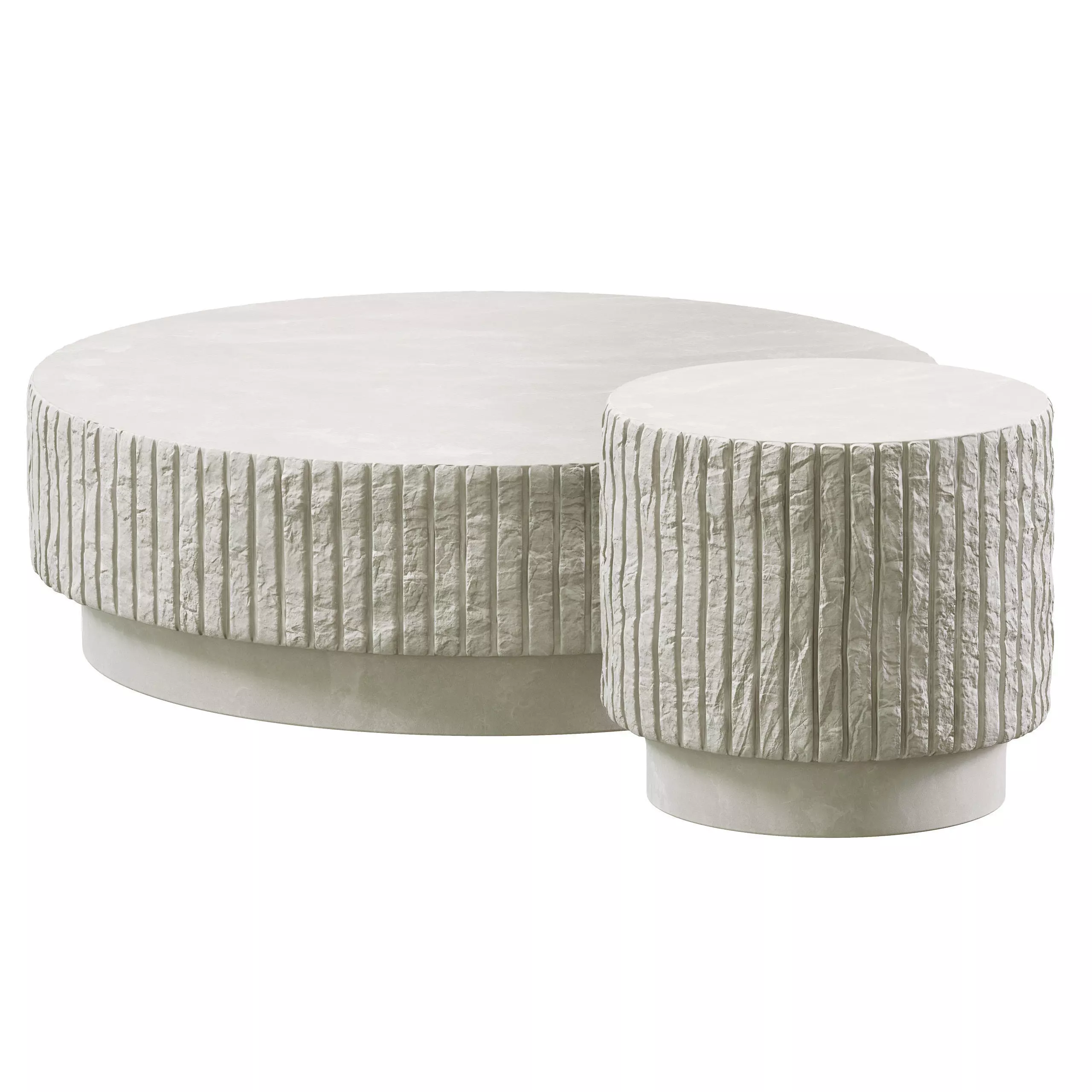 Hume Stone Coffee Table by David Shaw 3D model_0