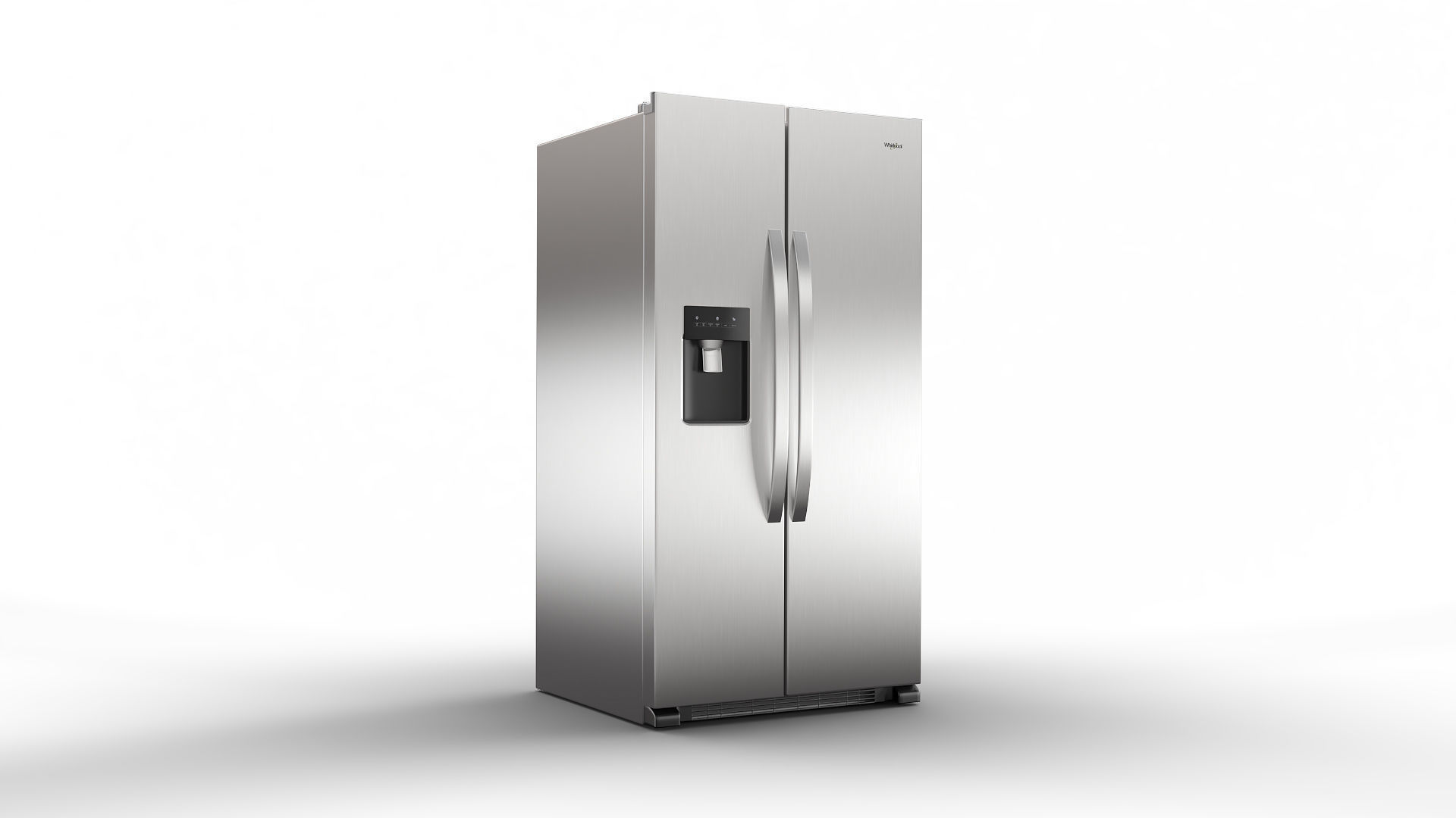 Whirlpool Side By Side Refrigerator WRS315SDHM 3D model_1