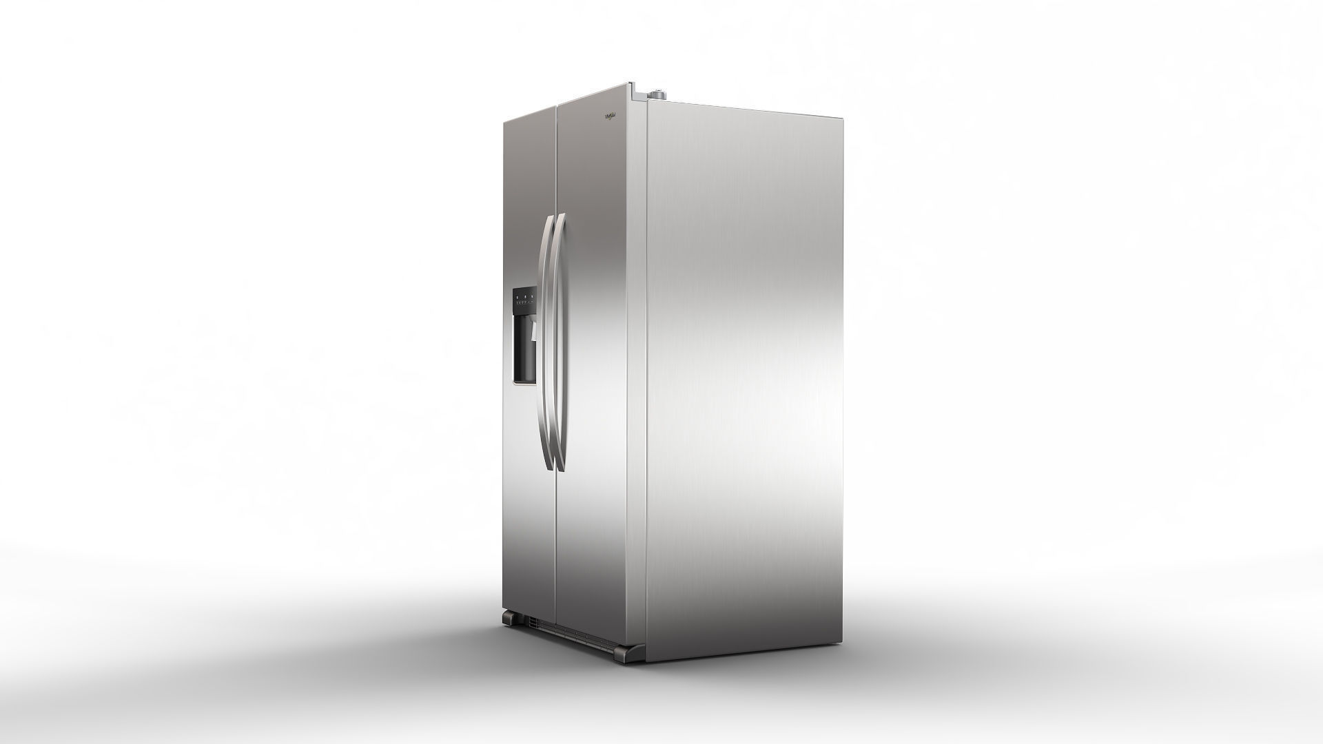 Whirlpool Side By Side Refrigerator WRS315SDHM 3D model_12