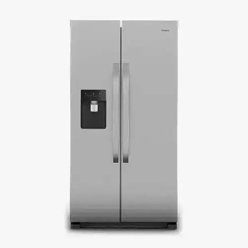 Whirlpool Side By Side Refrigerator WRS315SDHM 3D model