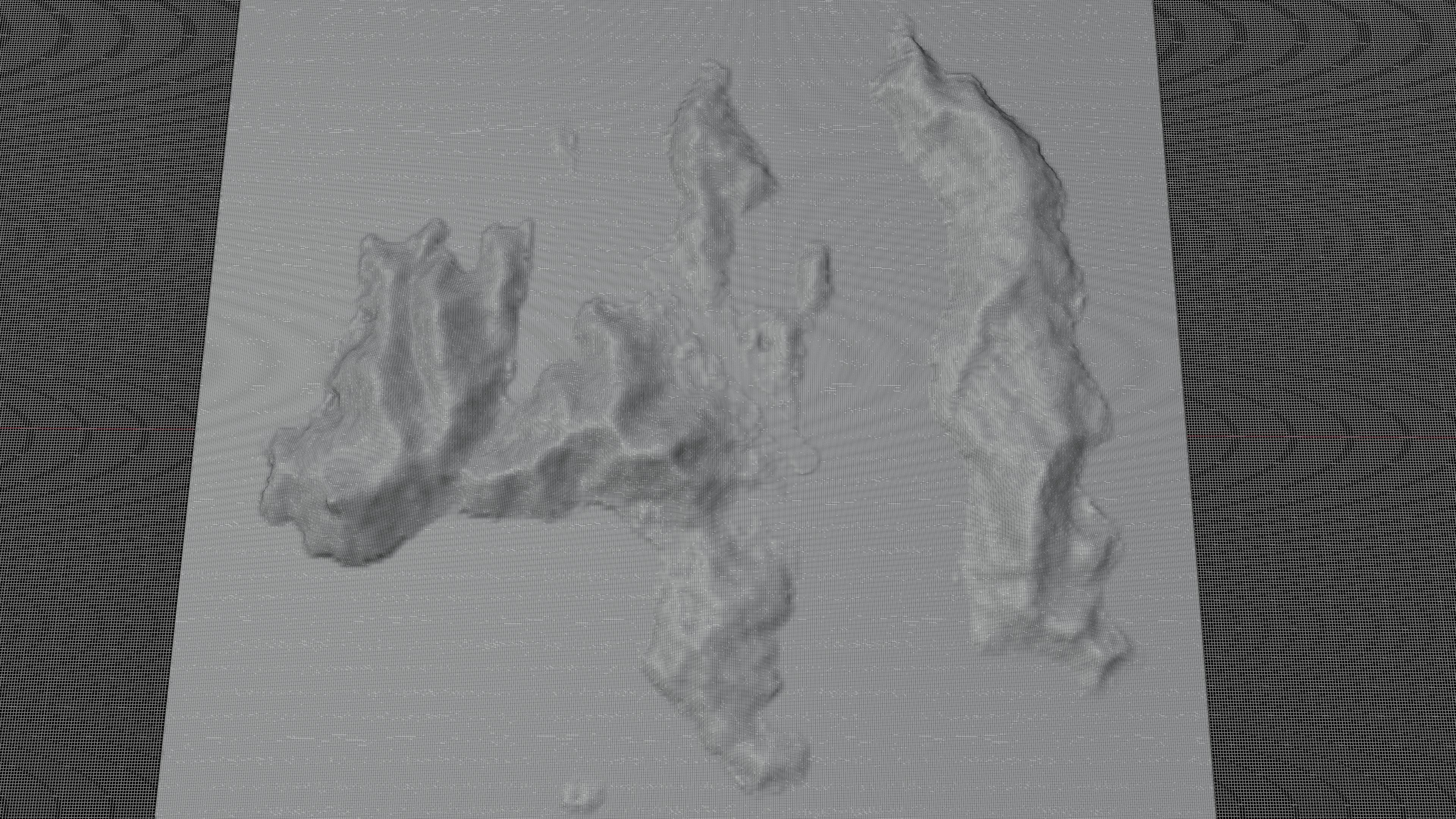 Hamilton Island and dent island full 3d model terrain 3D model_11