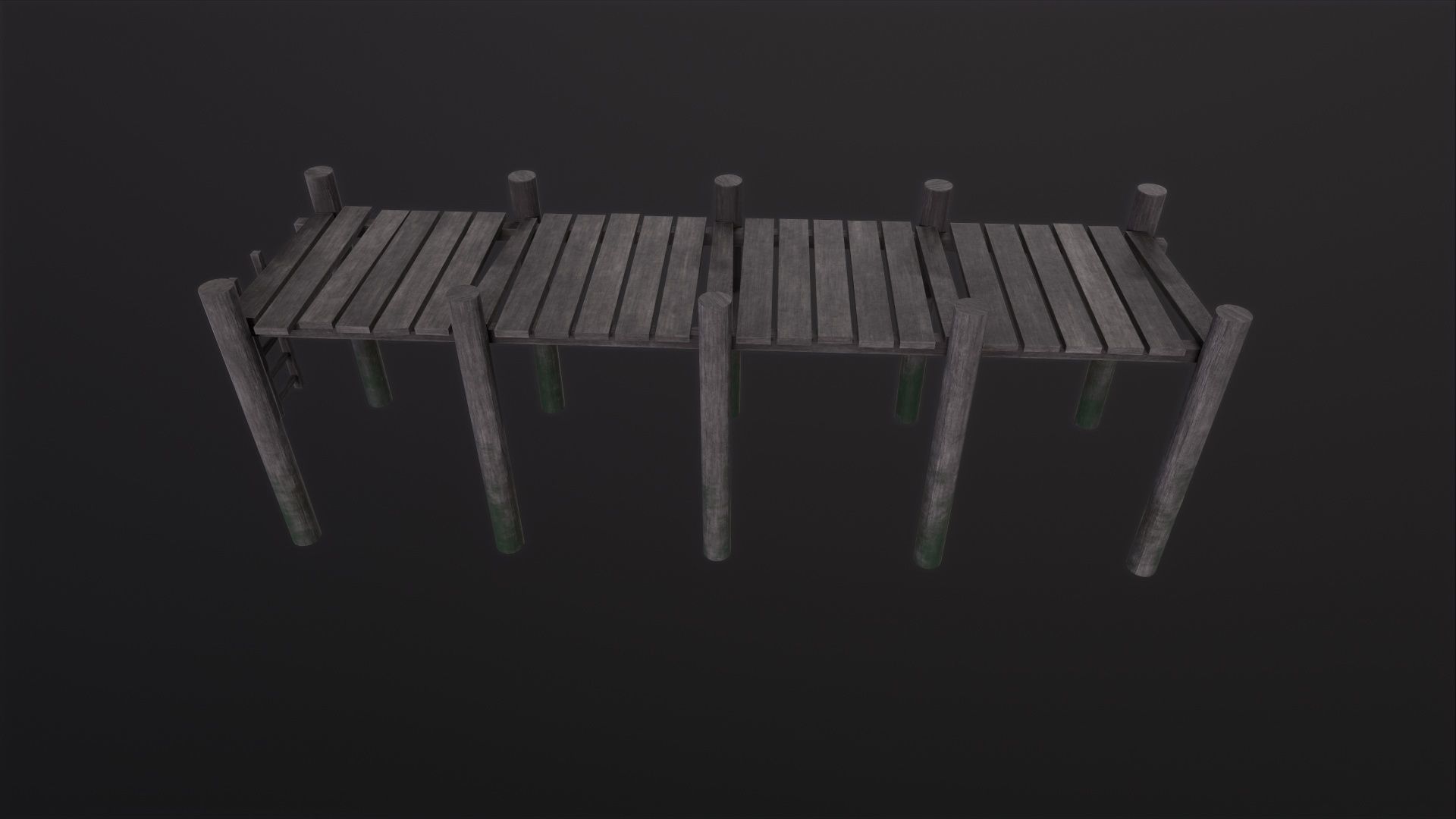 Dock 3D Model Low-poly 3D model_5