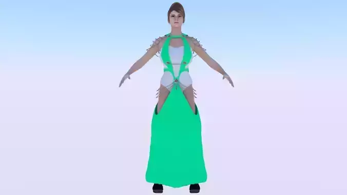 Woman in a Dress 062