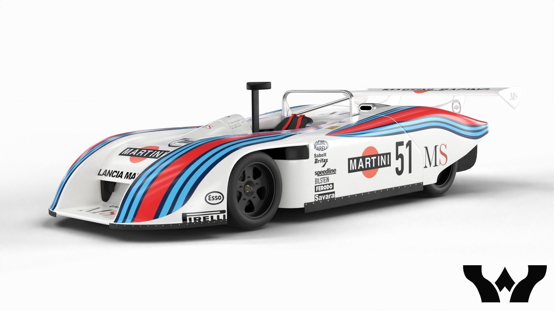 Pack Lancia LC1 3d models 3D model_6