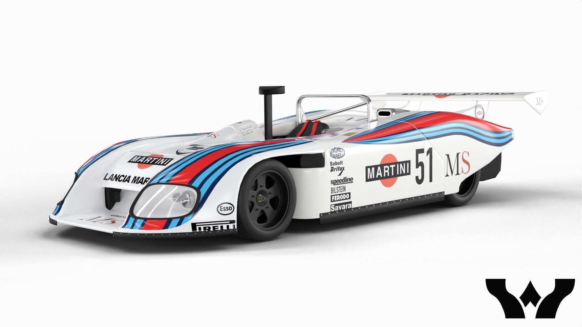 Pack Lancia LC1 3d models 3D model_7