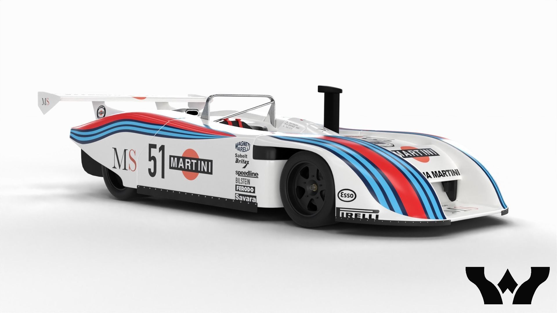 Pack Lancia LC1 3d models 3D model_10