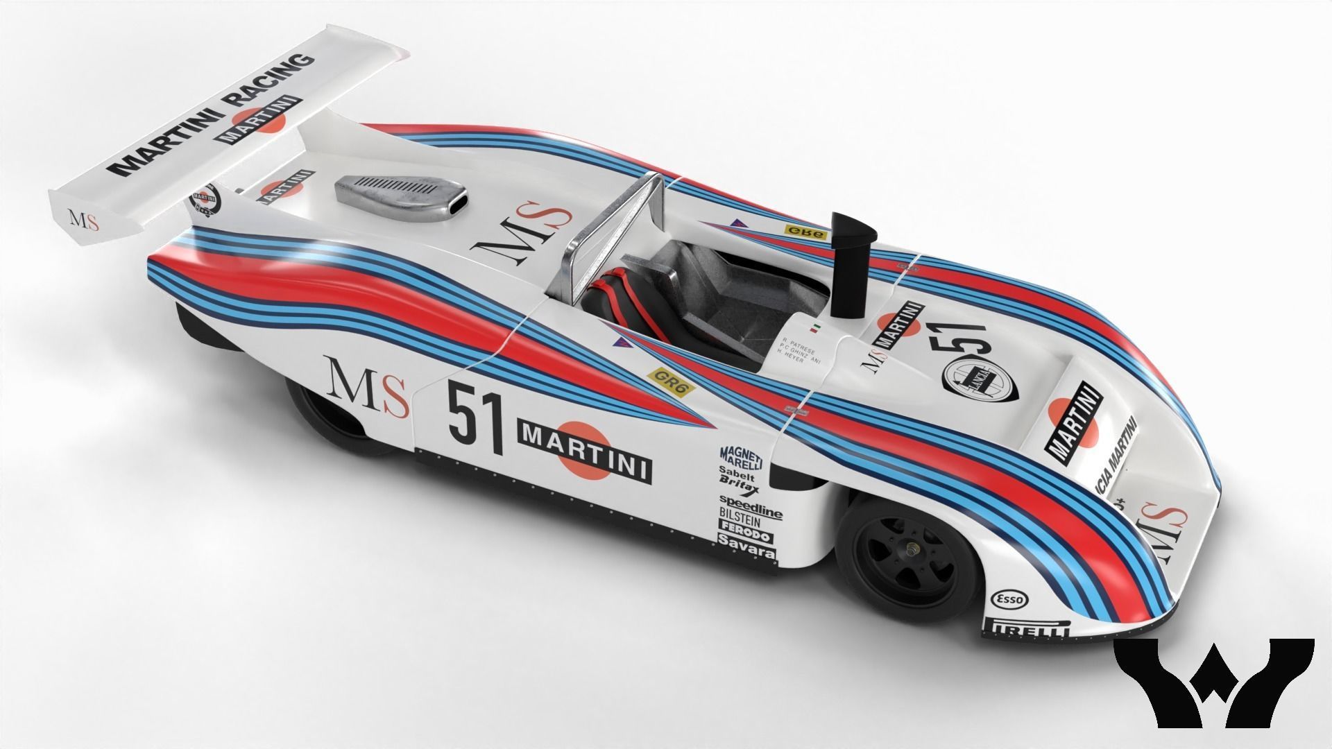 Pack Lancia LC1 3d models 3D model_26
